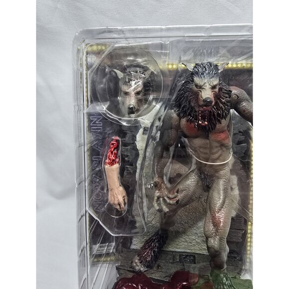 2004 Sota Toys Presents Dog Soldiers Gray Werewolf 8” Action Figure RARE - Picture 3 of 14